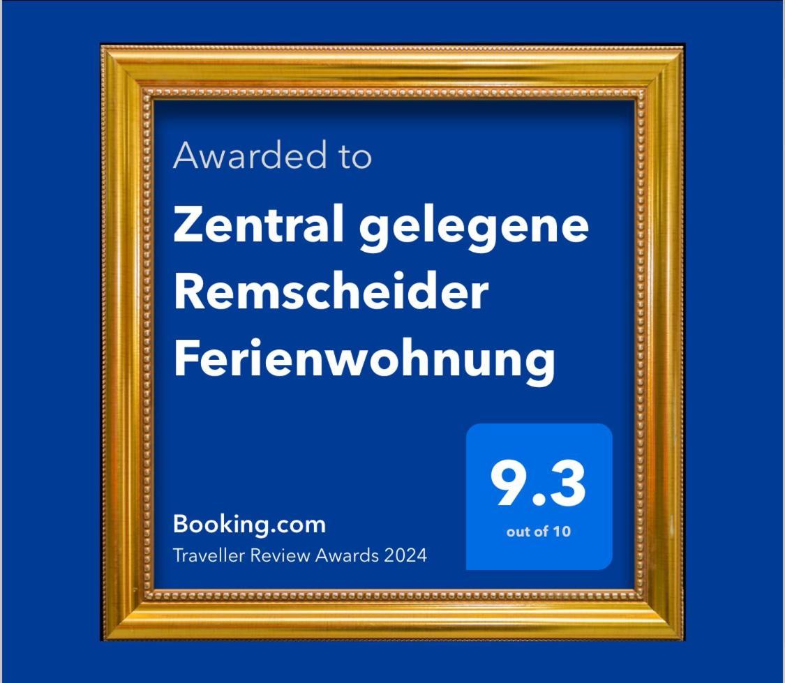 Zentral Gelegene Remscheider Ferienwohnung Buitenkant foto